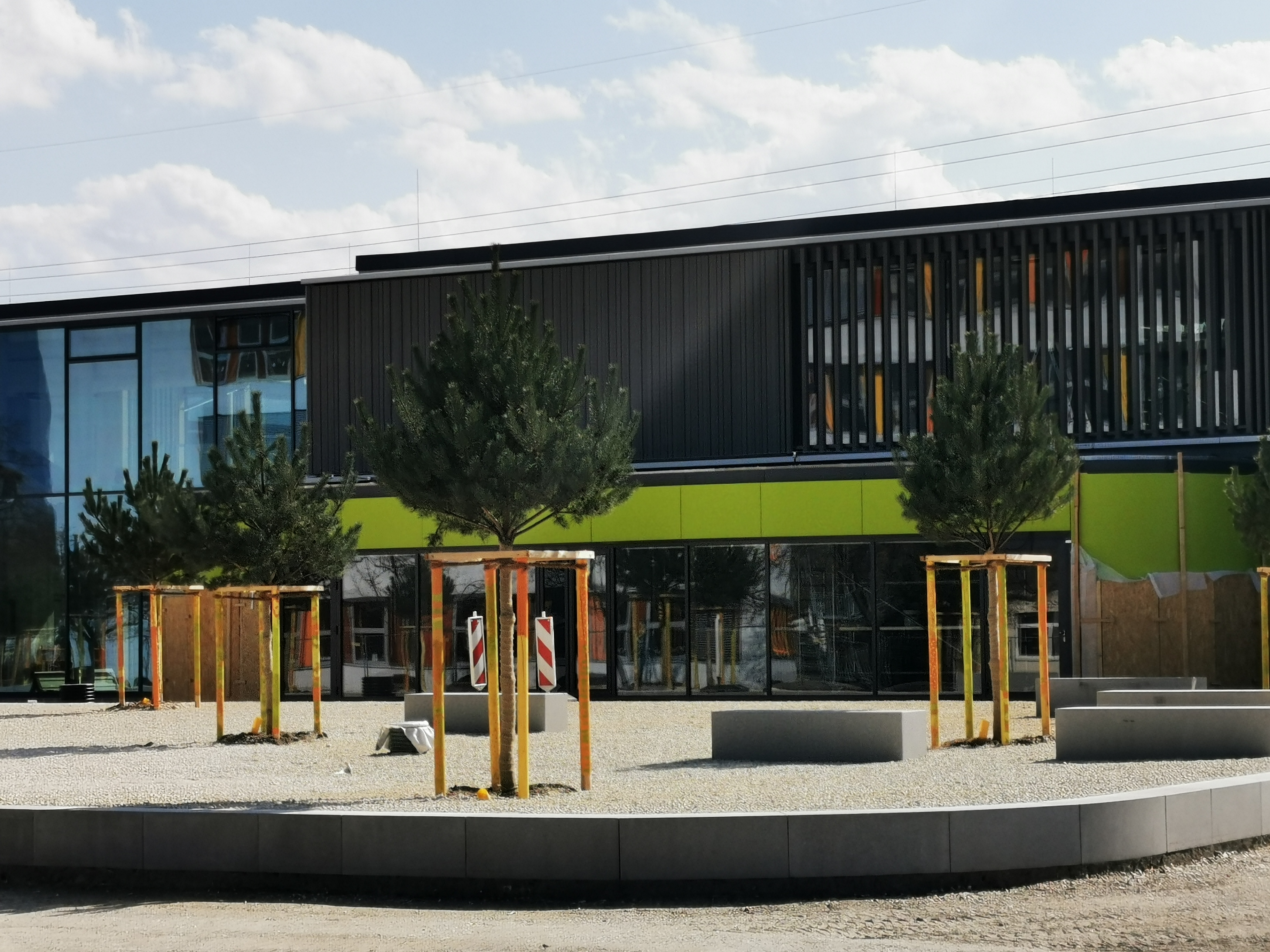 Grundschule Karlsfeld - Gebäude im Bau / Foto: Grundschule