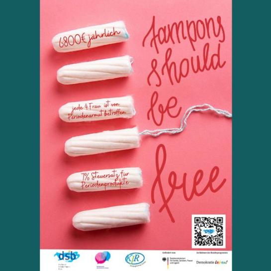Tampons should be free!